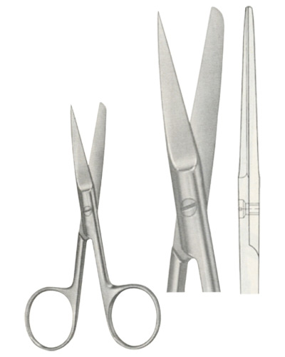 Gum, Surgical, Ligatur, Bandage Scissors 