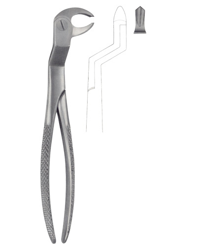 Extracting  Forceps for Lower Molars & wisdom Teeth