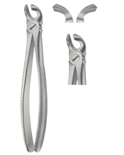 Extracting  Forceps for Lower Molars & wisdom Teeth